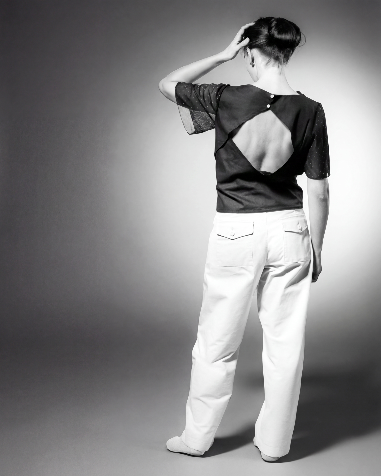PACO, création de patrons de couture en ligne, SÉRIE NOIRE, L'élégance en clair-obscur. : collection 7